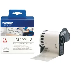 Brother Endlos-Etiketten 62 mm x 15,24 m transparent (DK-22113)
