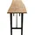 SIT Möbel Bartisch 124,5 x 51 x 112 cm Schwarz