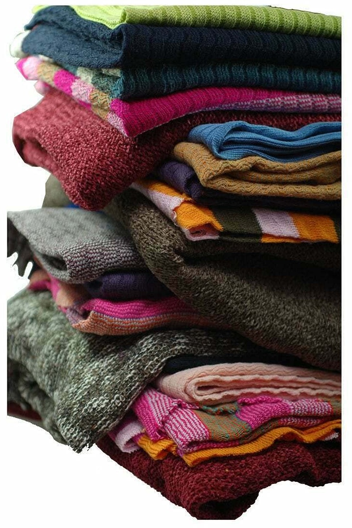Rib Knit Fabrics Jersey Material Dress Making Reste Crafts Bundle,5 Längen Mix Designs & Farben 1/4-1/2 Meter Stücke. Neotrims UK, Jeder völlig anders,Plains and Stripes Strickmaterial.