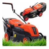 Elektro Rasenmäher 2600W 45L 380mm Gartenmäher Rasenmäher Höhenverstellung
