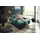 KAWOLA Relaxsessel CARA Feincord 132 x 84 x 170 cm Grün mit Kissen