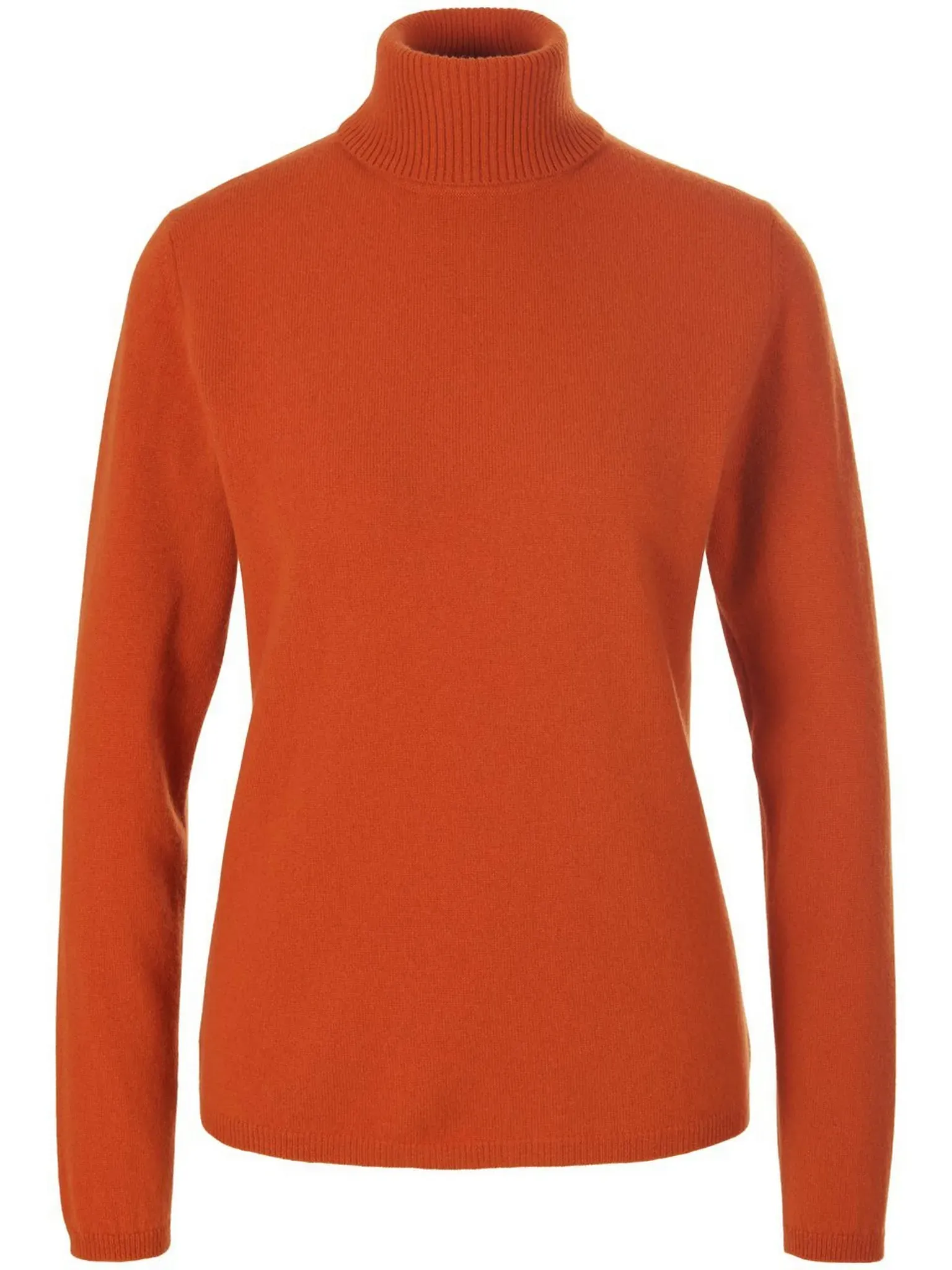 Le pull col roulé  include orange