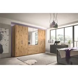 Set One by Musterring Drehtürenschrank Henderson 301 x 223 x 60 cm Braun