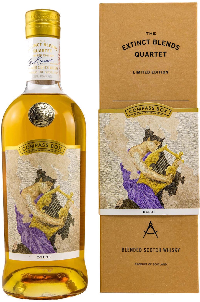 Compass Box Delos - The Extinct Blends Quartet - Limited Edition -...