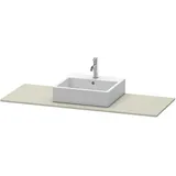 Duravit Waschbeckenunterschrank 1 Ausschnitt 140 x 55 x 16 cm Taupe Seidenmatt