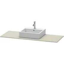 Duravit Waschbeckenunterschrank 1 Ausschnitt 140 x 55 x 16 cm Taupe Seidenmatt