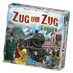 Zug um Zug - Europa Brettspiel 0824968717622 Head
