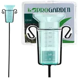 555N537 Regenmesser, Kunststoff, Metallspieß