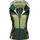 Navahoo Damen Steppweste leicht mit Abnehmbarer Kapuze Colourblocking-Stil Shadaa Multikulti Multicolour Green Forest Gr. S - S
