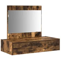 VidaXL Schminktisch mit Schubladen Braun 83 x 40 x