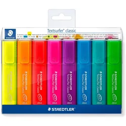 STAEDTLER Textsurfer classic - Textmarker - verschiedene Farben - Pigmenttinte -