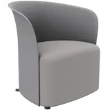 Paperflow Sessel Crown Polyester 73 x 69 x 63,5 cm Grau