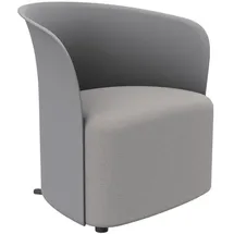 Paperflow Sessel Crown Polyester 73 x 69 x 63,5 cm Grau