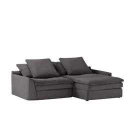 Soho Eckcouch Sake 2-Sitzer Grau