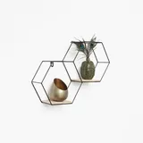 Vivol Wandregal 30,5 x 41 x 10,5 cm Schwarz