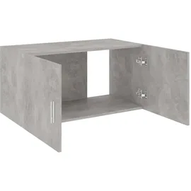 vidaXL Hängeschrank Betongrau 80 x 39 x 40 cm Grau