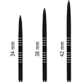 BULL'S GP1 Dart Point 38 mm Schwarz