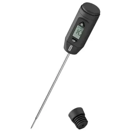 xavax Bratenthermometer 10 cm Edelstahl schwarz