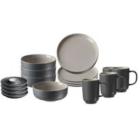 Ritzenhoff & Breker Jasper Frühstücksset 16-tlg. grau