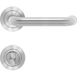 Karcher Design Drückergarnitur Kreta WC Edelstahl