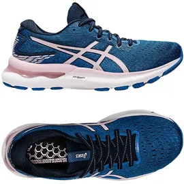 Asics Gel-Nimbus 24 Damen french blue/barely rose 37,5