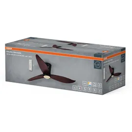 Osram FOHN 116,8 cm Deckenventilator Schwarz/Braun