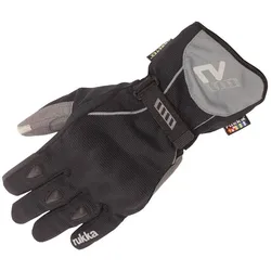 Rukka Virium Gore-Tex Motorradhandschuhe, schwarz-grau, Größe S für Männer