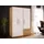 Forte Drehtürenschrank Mokkaris 144,4 x 200,1 x 58,8 cm Beige