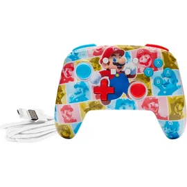 PowerA Mario Heldenrolle Controller mehrfarbig Nintendo Switch