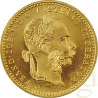 1 Dukat Goldmünze Österreich