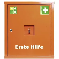 Eurosafe Verbandschrank Norm DIN 13169 orange