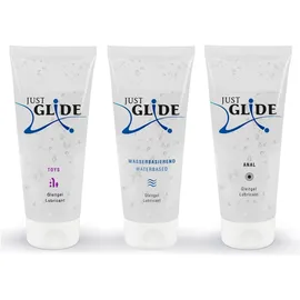 Just Glide Gleitgel-Set 600ml (3x 200ml)