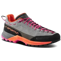 La Sportiva Tx Guide Leather Wanderschuhe - Grey / Cherry Tomato - EU 38