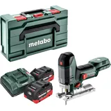 Metabo ST 18 LT 130 BL Akku Stichsäge 18 V 130 mm Brushless + 2x LiHD Akku 5,5 Ah + Ladegerät +