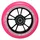 Blunt 10 Spokes Scooter-rad - Black / Rose - 100 mm