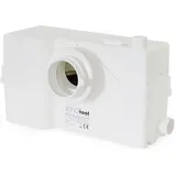 XPOtool 4/2 Kleinhebeanlage 800 W mit Häcksler, Hebeanlage bis 9 m Höhe, Abwasserhebeanlage mit 4 Einlässen, Fäkalienhebeanlage für WC und Dusche