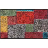 Wash+Dry Vintage Patches 75 x 120 cm Bunt