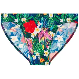 HOM Badeslip Swim Micro Briefs Peacock Blau/Grün L