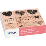 Heyda Stempelset Herzen 1 St.