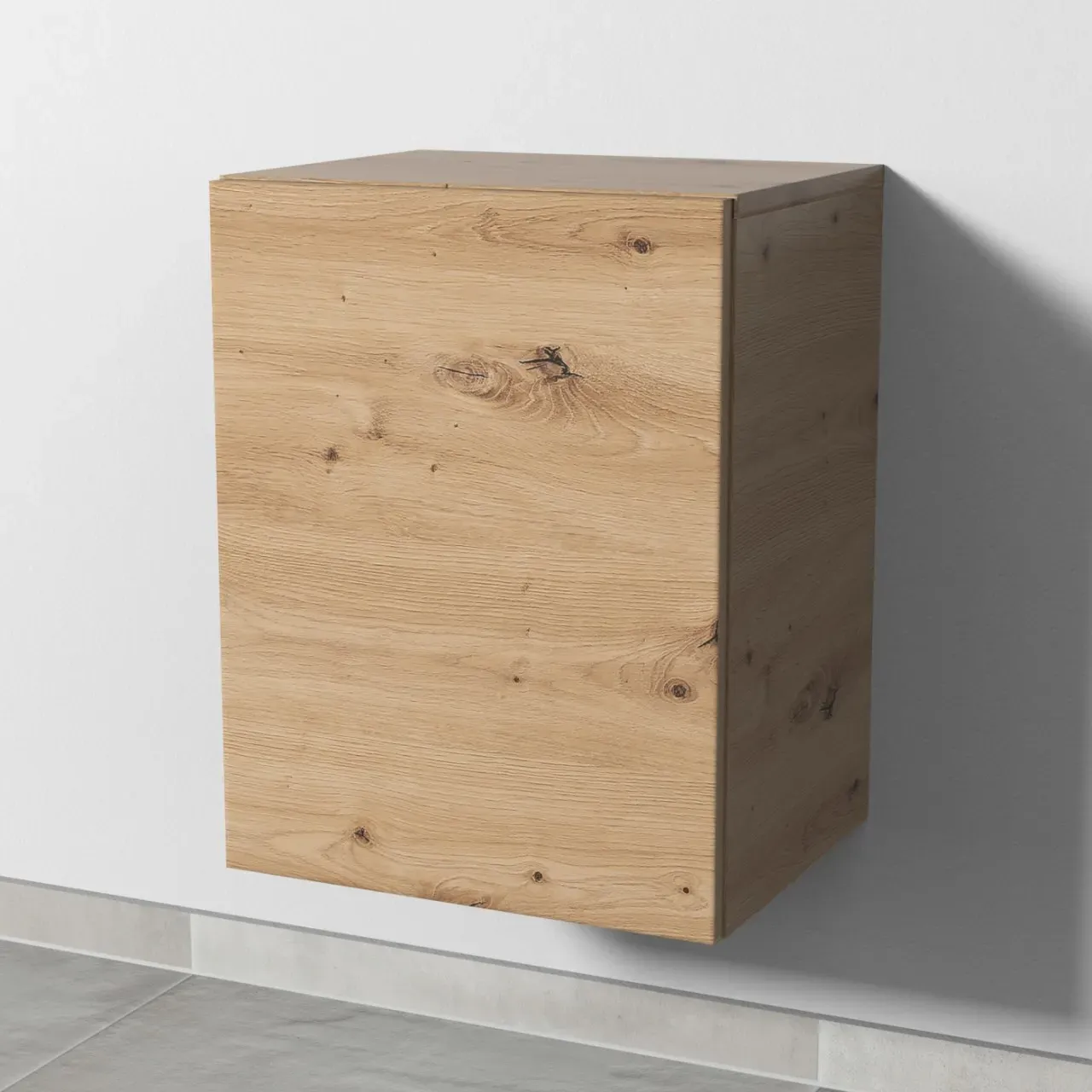 Sanipa 4balance Anbauschrank mit 1 Tür, Eiche Natural-Touch, DL12185 DL12185