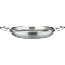 GSW Servierpfanne 24 x 4,5 cm Inoxxa Black Gastro Traditionell, ca. 1,6 L, induktionsgeeignet, backofenfest