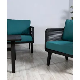 aea Lounge Set 4-tlg. Blau