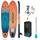 Wattsup - SUP Stand Up Paddle aufblasbar F11 11' - 335x81x15 cm Dropstitch - Komplettset: Paddel, Leash, Pumpe, Transporttasche - Bis zu 150 kg - Blau