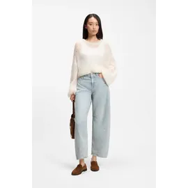 Boss Relaxed Fit Barrel Jeans aus reiner Baumwolle, Modell 'BALOON HR 1.0 Hellblau, 28