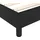 vidaXL Boxspringbett mit Matratze Schwarz 90x200 cm Samt