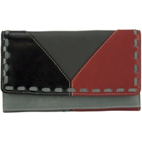 Sunsa Damen große Geldbörse Leder Geldbeutel Portemonnaie Brieftasche mit RFID