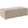 Home Affaire Polsterhocker Györ Mikrofaser 122 x 48 x 68 cm Beige