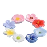 Bienentränke | 8 Stück Blumen Insektentränke - Harzmaterial, UV-beständig Und Farbecht Für Garten, Hinterhof, Terrasse, Landschaft, Teich, Park, Wildvögel, Pirol