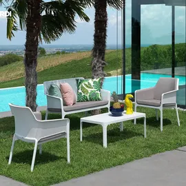 Nardi Net Stapelsessel 60,5 x 58,5 x 80 cm bianco