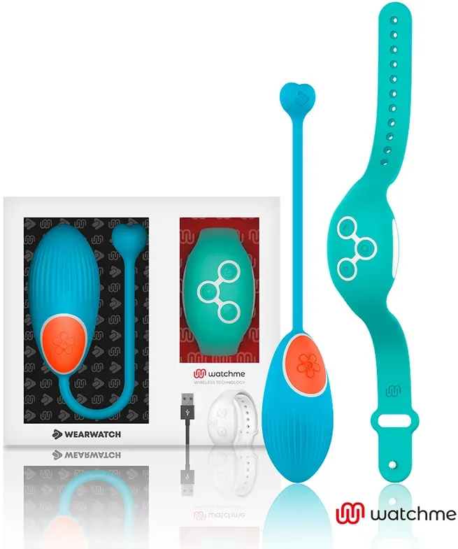 WEARWATCH - Egg mit WatchMe-Fernbedienungstechnologie Blau / Aquamarin